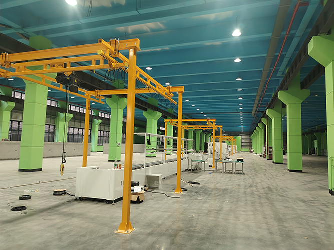 悬臂吊与KBK系统组合使用的优势