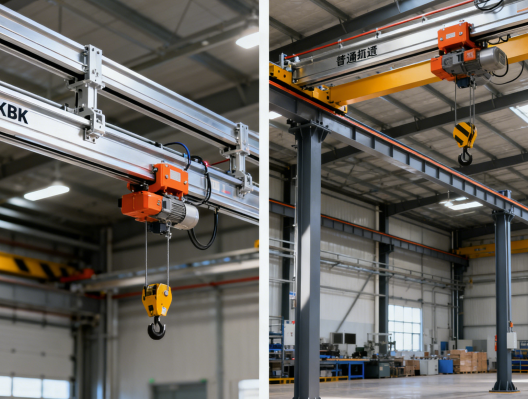 ​ KBK和普通起重机有什么不同？车间选型别再纠结