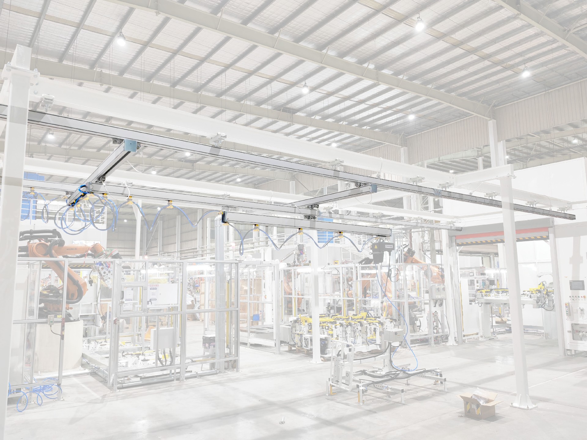 轻盈亦能担当重任：铝合金KBK起重机引领柔性生产新高度