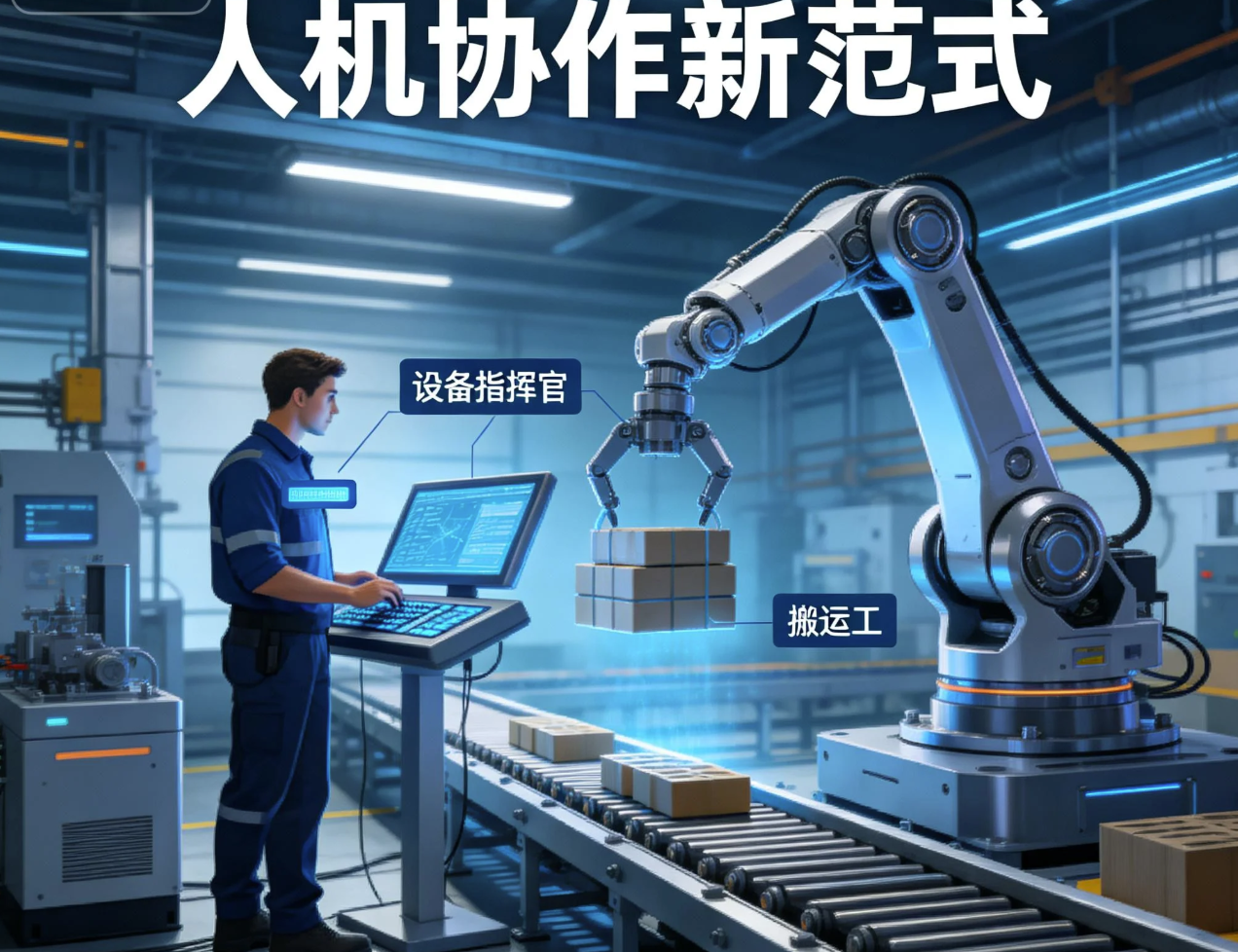 从“搬运工”到“指挥官”：你的工厂同事，是一台机械手!