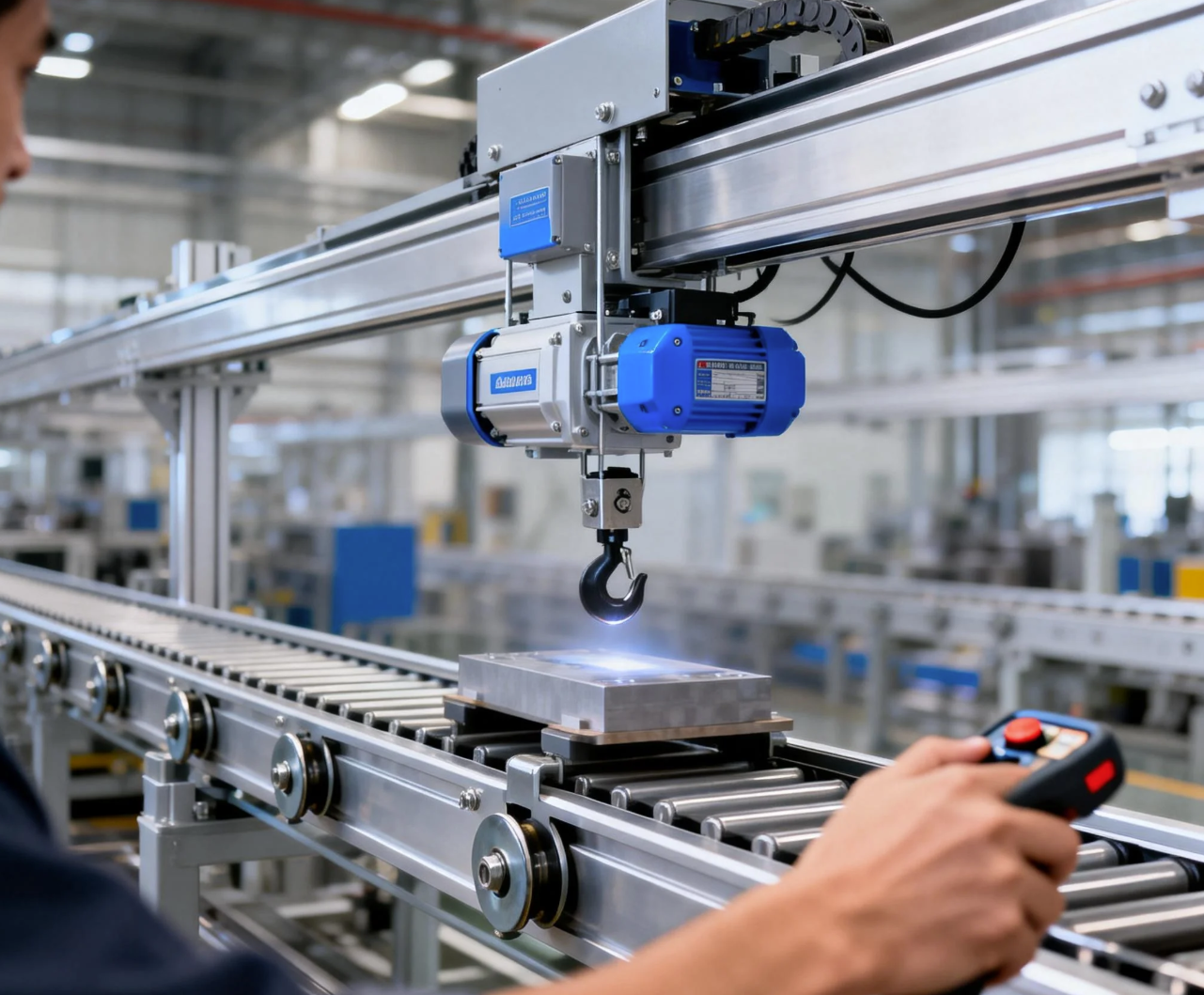 不止是起重设备：普冠机电电动葫芦如何成为“手部的延伸”？