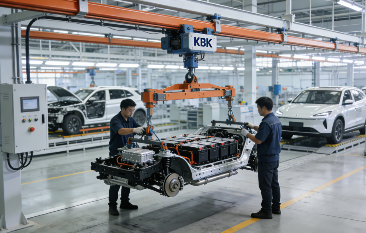 汽车制造总装车间 KBK 起重机应用现场实拍