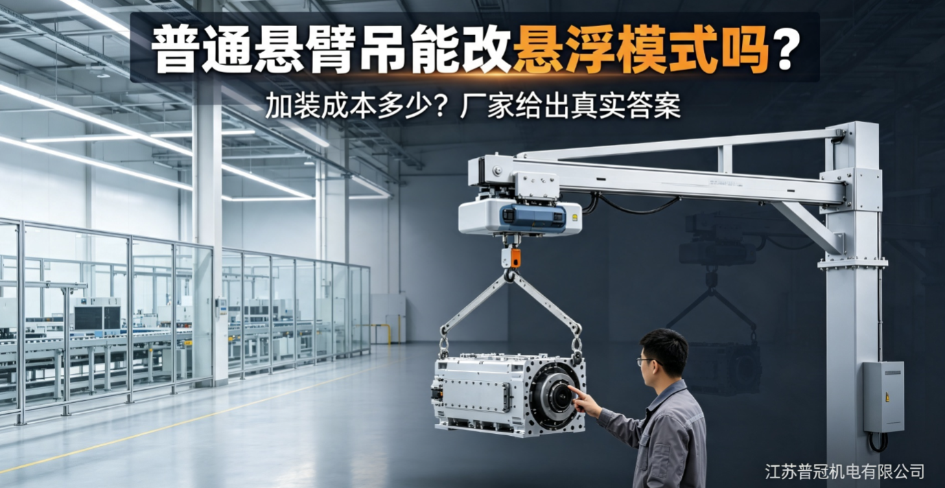 普通悬臂吊能改悬浮模式吗？加装成本多少？厂家给出真实答案