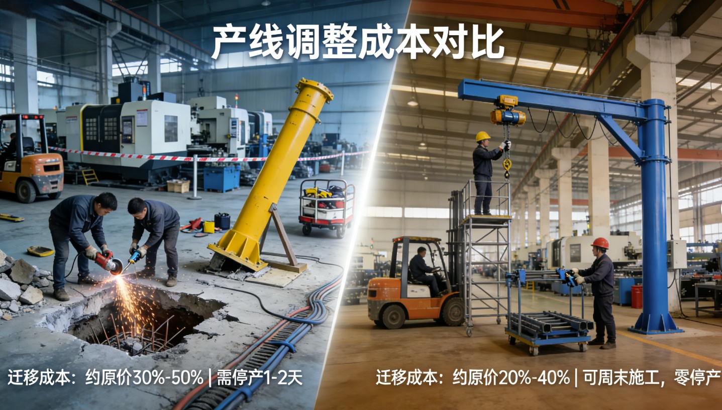 折臂吊和悬臂吊哪个省钱？