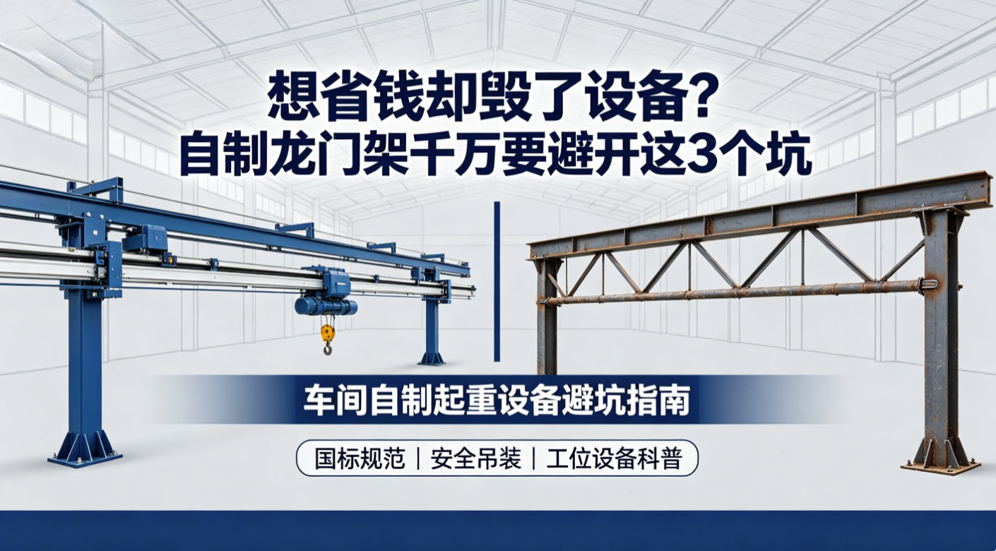 想省钱却毁了设备？自制龙门架千万要避开这3个坑